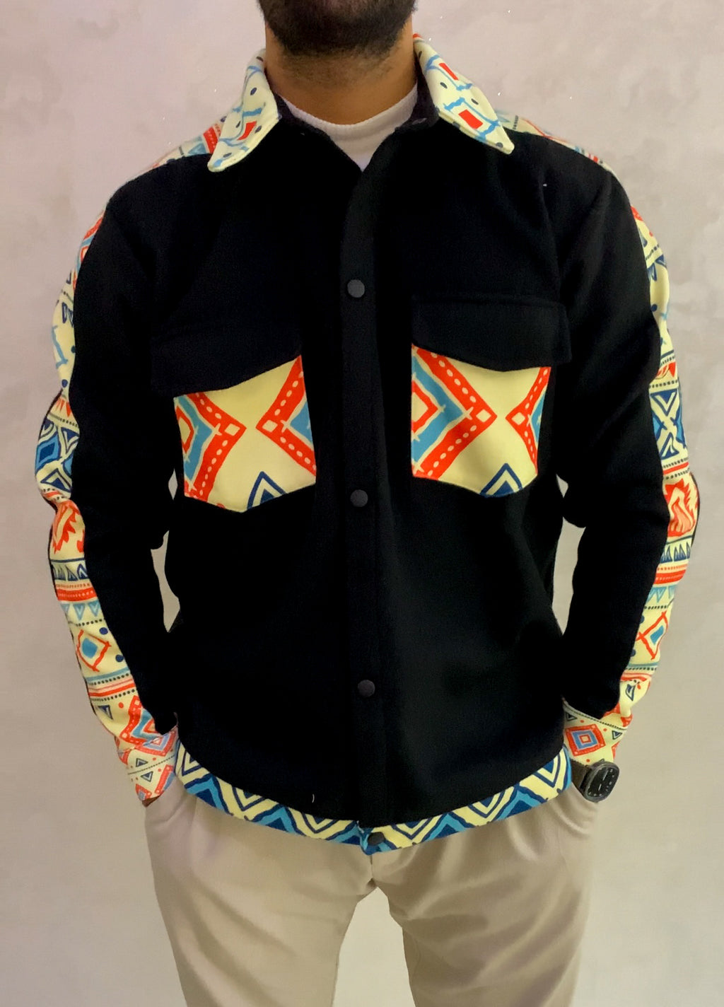 JACKET GEOMITRIQUE