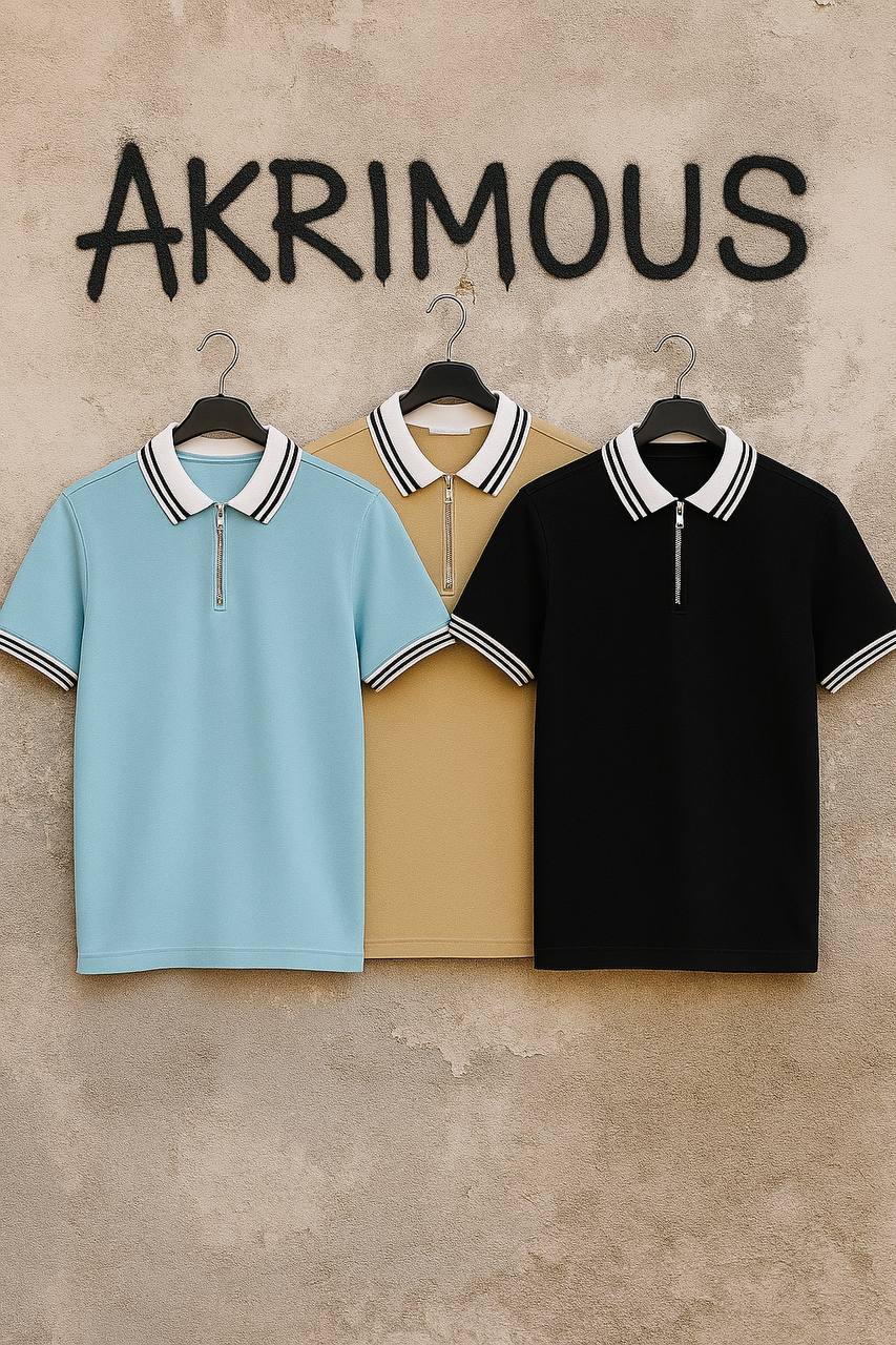 PACK 3 POLO DE HAUTE QUALITE