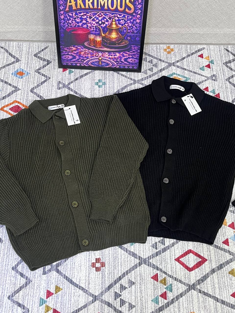 VESTE EN TRICOT